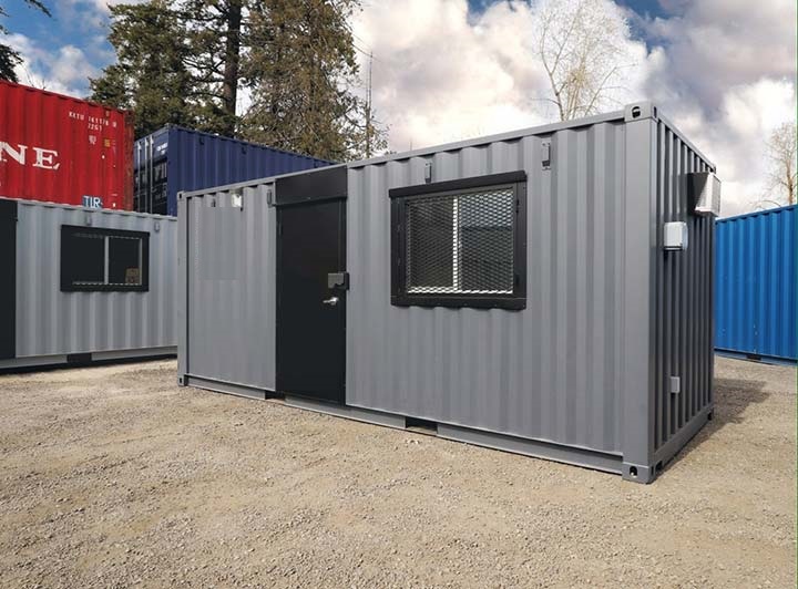 20&rsquo; Office CUBE &ndash; Wood Finished - STARMAX Containers PTY. LTD