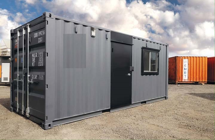 20&rsquo; Office CUBE &ndash; Wood Finished - STARMAX Containers PTY. LTD
