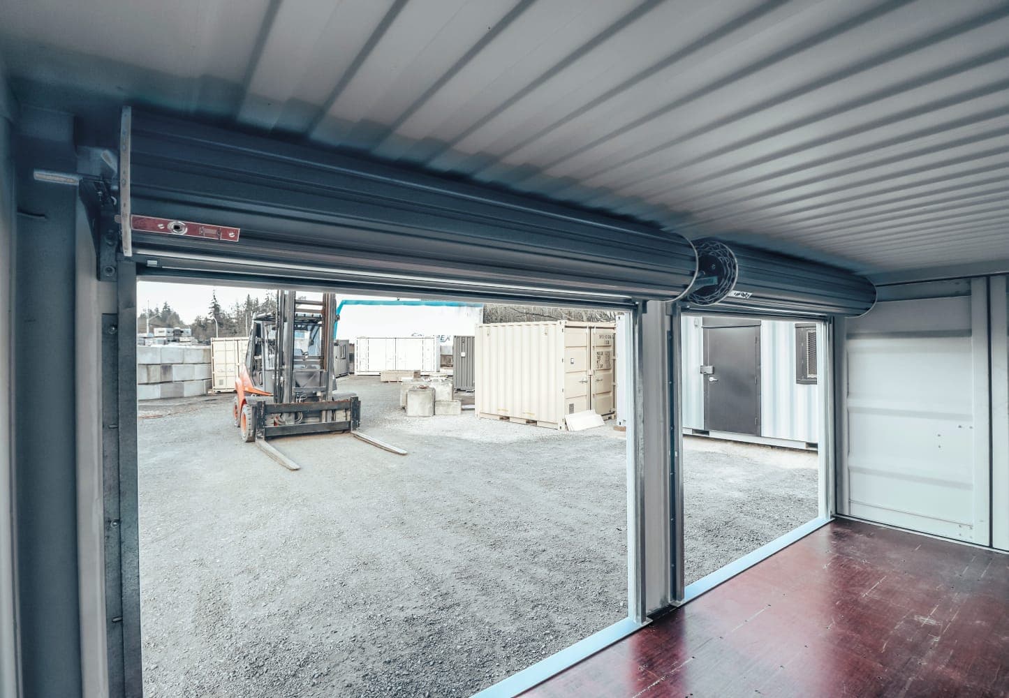 20&prime; Shipping Container + (2)  8&prime; Rollup Doors - STARMAX Containers PTY. LTD