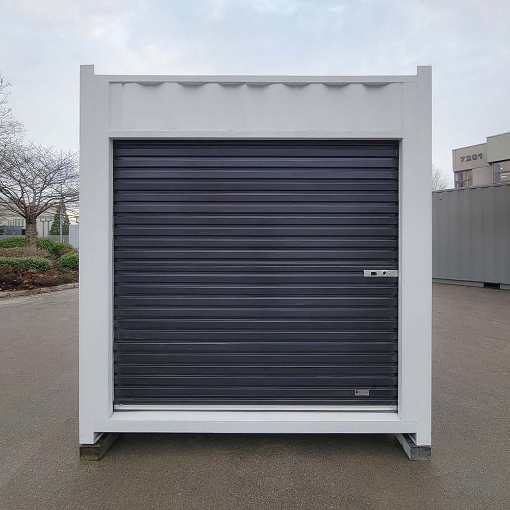 10&rsquo; &ldquo;Cut Down&rdquo; Used Container + Rollup - STARMAX Containers PTY. LTD
