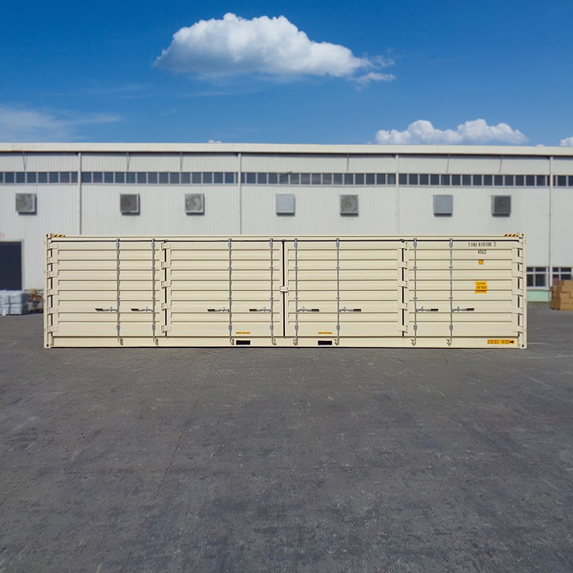 40&rsquo;HC New (1-trip) &ldquo;Openside&rdquo; Shipping Container - STARMAX Containers PTY. LTD