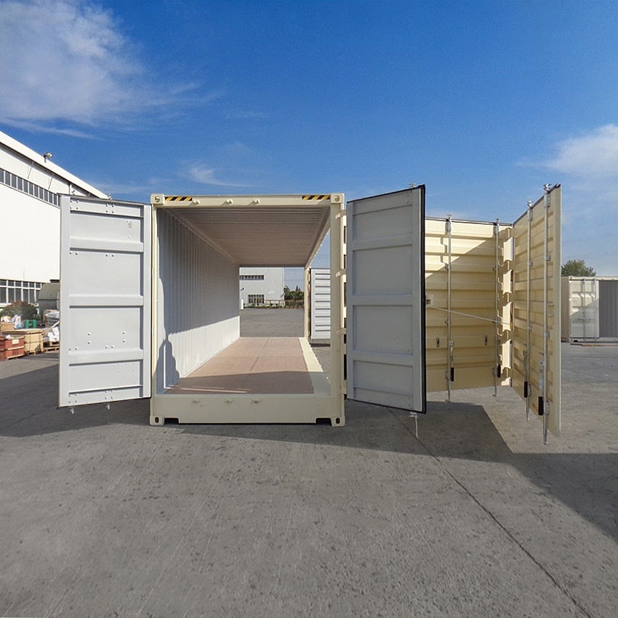 40&rsquo;HC New (1-trip) &ldquo;Openside&rdquo; Shipping Container - STARMAX Containers PTY. LTD