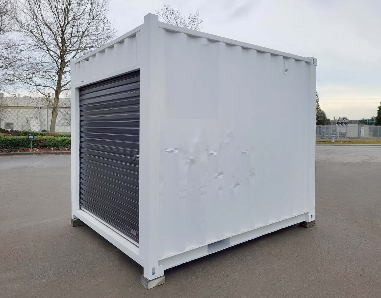 10&rsquo; &ldquo;Cut Down&rdquo; Used Container + Rollup - STARMAX Containers PTY. LTD