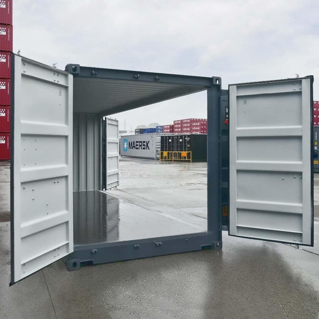20&rsquo; New (1-trip) &ldquo;Openside&rdquo; Shipping Container - STARMAX Containers PTY. LTD