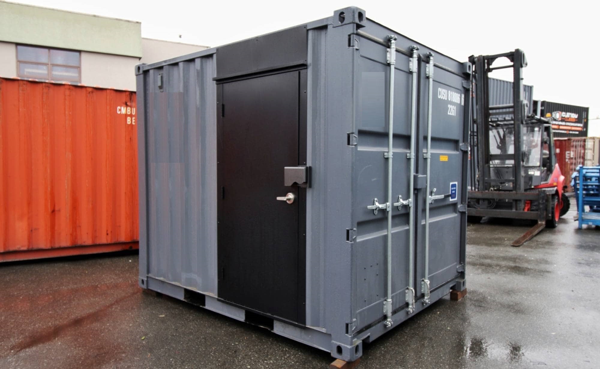 10&rsquo; Office CUBE &ndash; Wood Finished - STARMAX Containers PTY. LTD