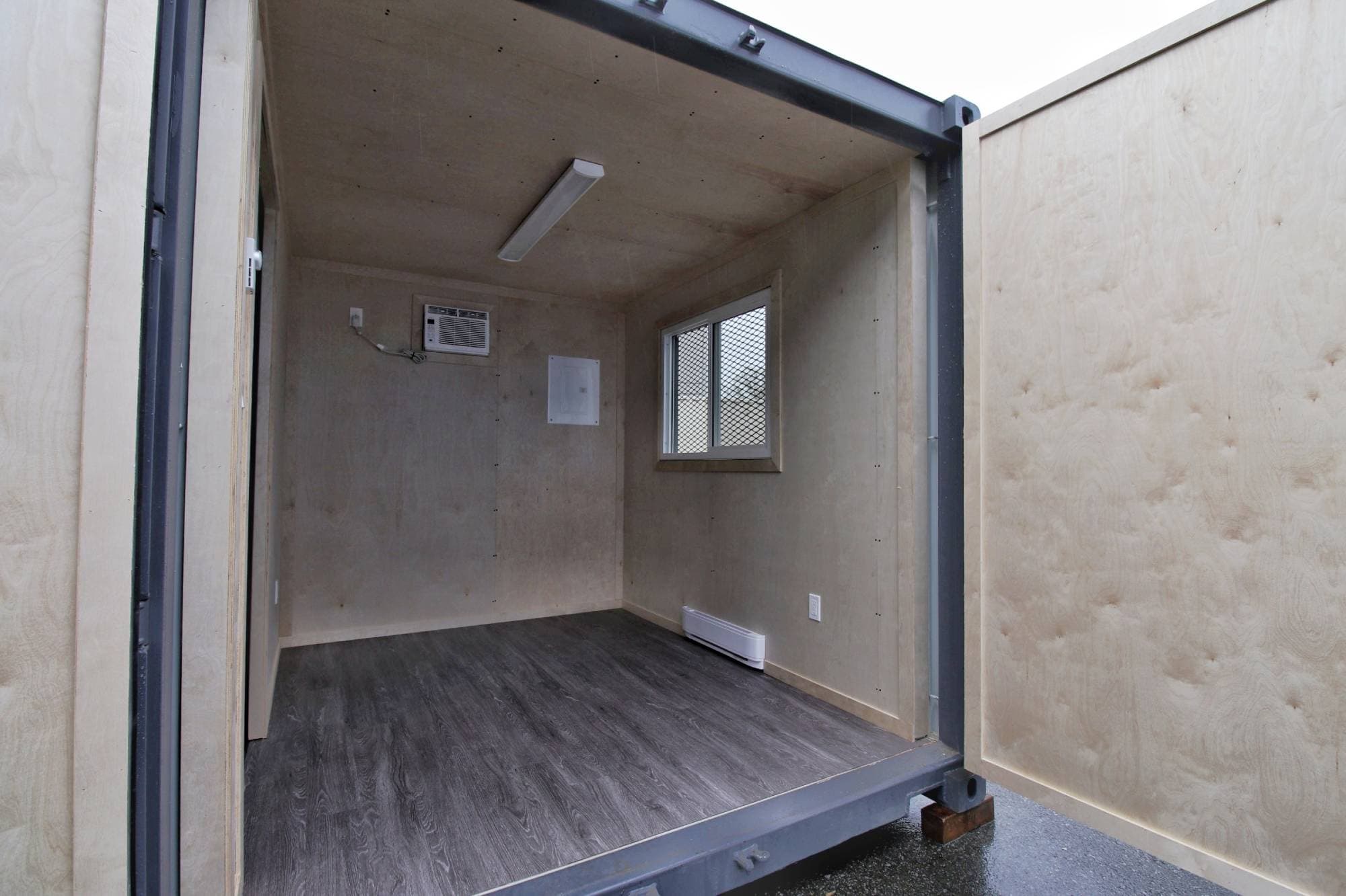 10&rsquo; Office CUBE &ndash; Wood Finished - STARMAX Containers PTY. LTD