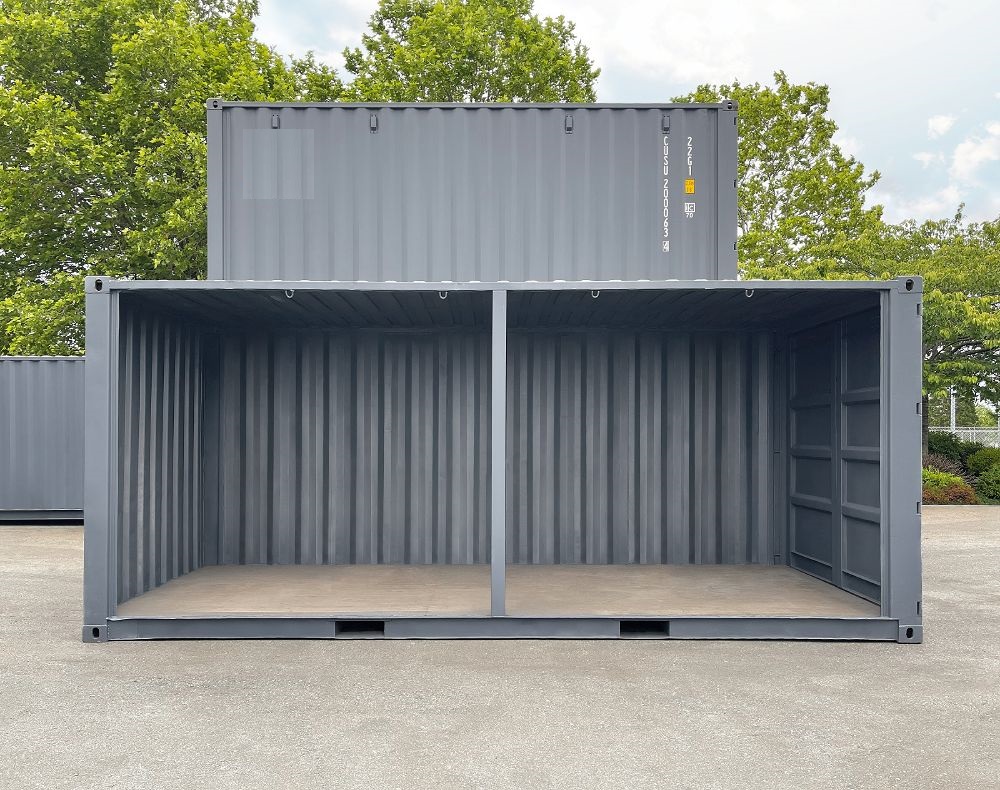 20&rsquo; Used &ldquo;Open Face&rdquo; Shipping Container - STARMAX Containers PTY. LTD
