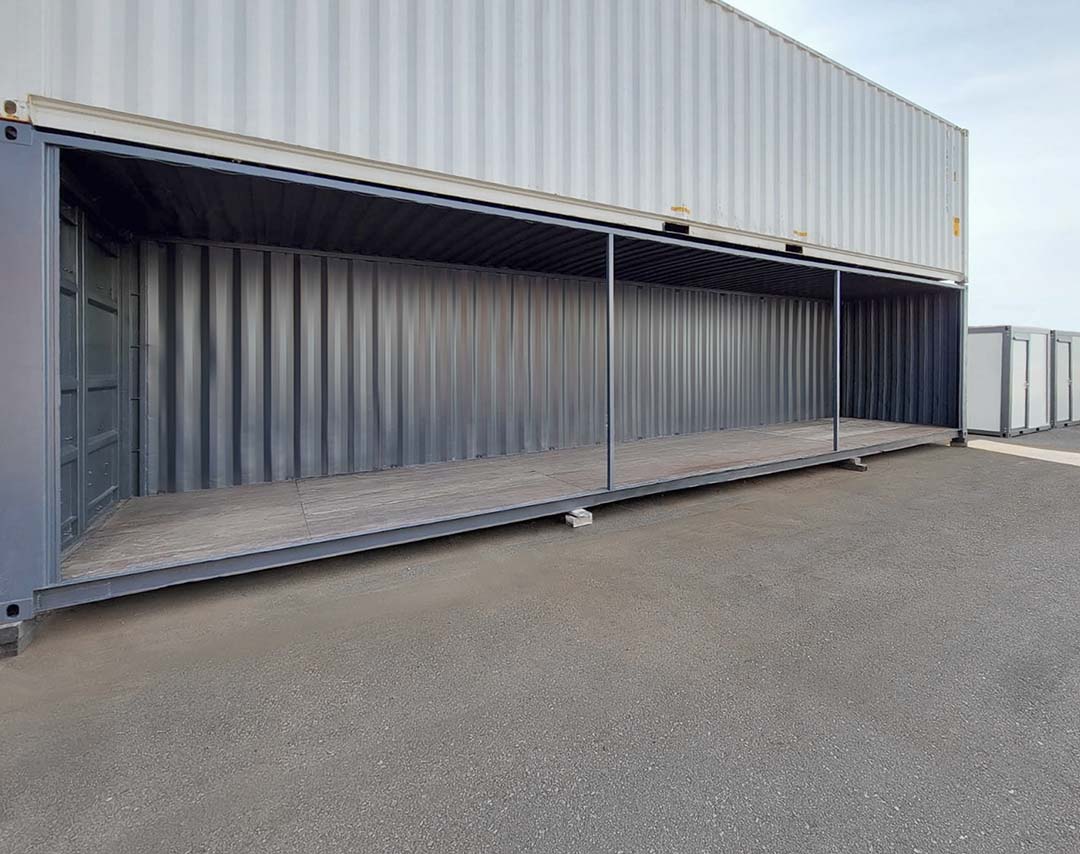 40&rsquo;HC Used &ldquo;Open Face&rdquo; Shipping Container - STARMAX Containers PTY. LTD