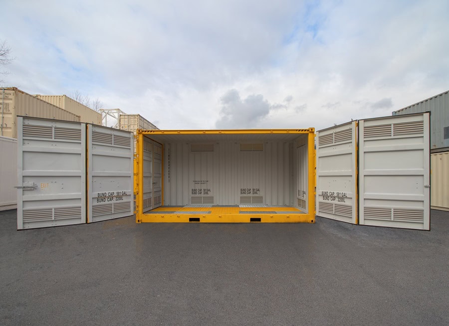 20&rsquo;HC Openside Containment Cube - STARMAX Containers PTY. LTD