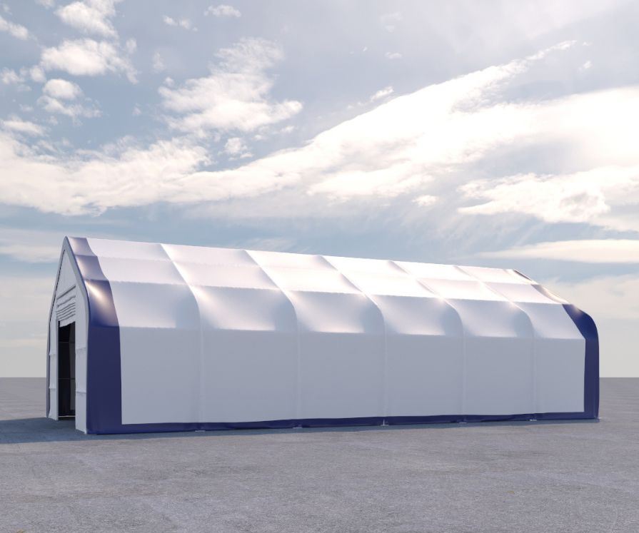 Dual Truss Storage Shelter (30&prime; x 60&prime; x 20&prime;) - STARMAX Containers PTY. LTD