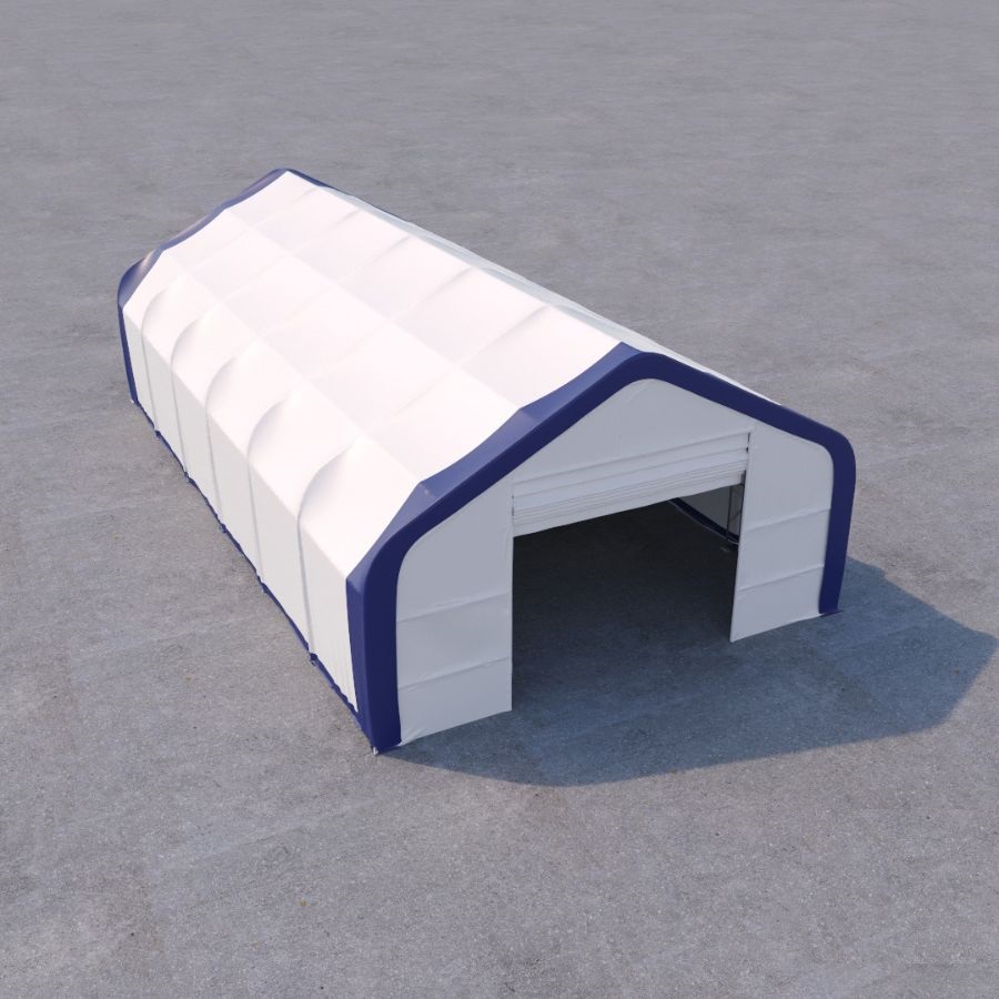 Dual Truss Storage Shelter (30&prime; x 60&prime; x 20&prime;) - STARMAX Containers PTY. LTD
