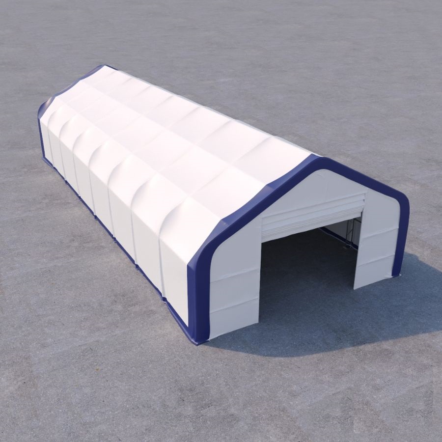Dual Truss Storage Shelter (30&prime; x 80&prime; x 20&prime;) - STARMAX Containers PTY. LTD