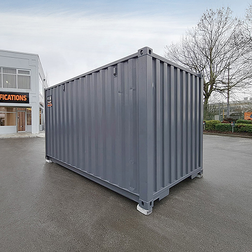 15&prime; &ldquo;Cut Down&rdquo; Used Container + Rollup - STARMAX Containers PTY. LTD