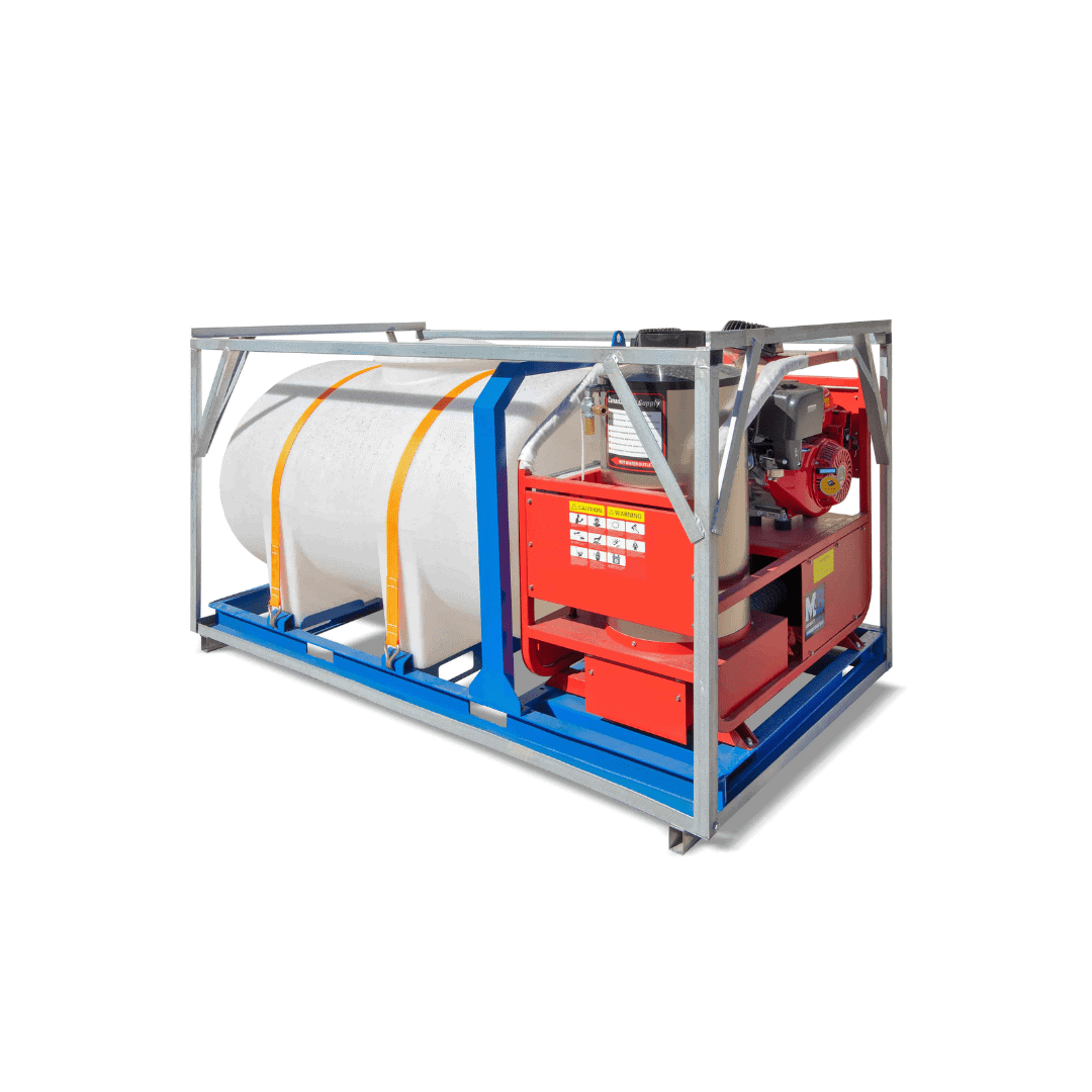 M&B | 4000 PSI Self Contained Hot Water Pressure Washer - STARMAX Containers PTY. LTD