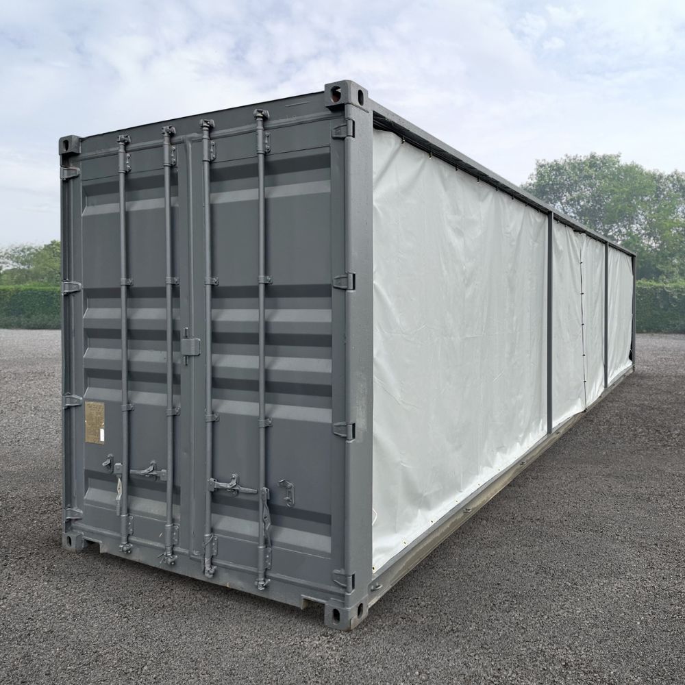 40&rsquo;HC Open-Face w/Tarp System - STARMAX Containers PTY. LTD