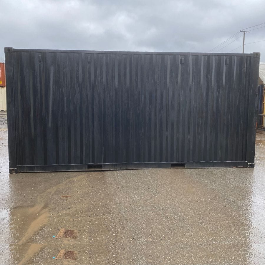 20&rsquo;HC New (1-Trip) Shipping Container &ndash; Painted Black - STARMAX Containers PTY. LTD
