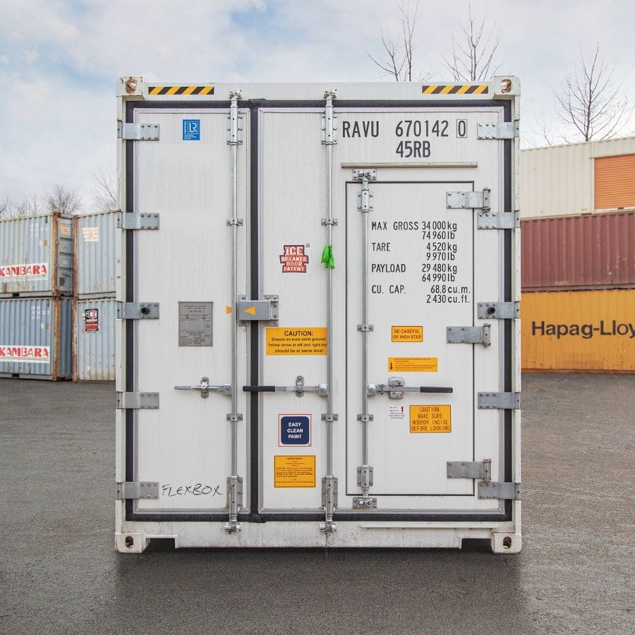 40&rsquo;HC New (1-trip) Refrigerated Container (Working Reefer) - STARMAX Containers PTY. LTD