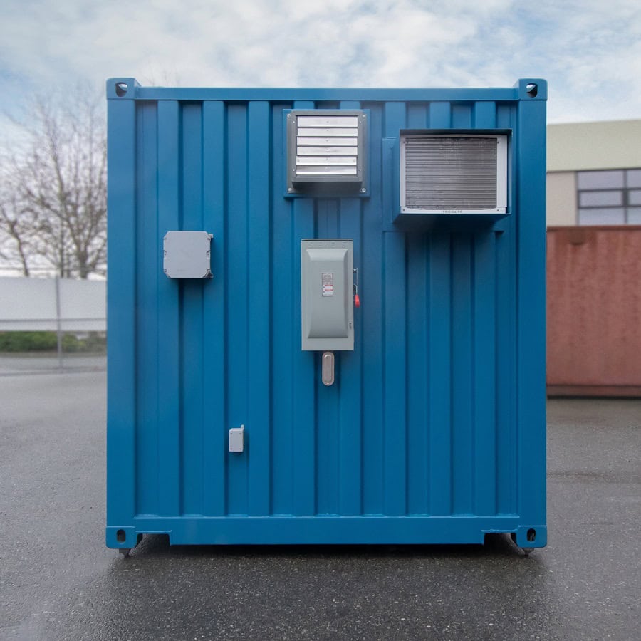 Shipyard Machinery Enclosure - STARMAX Containers PTY. LTD