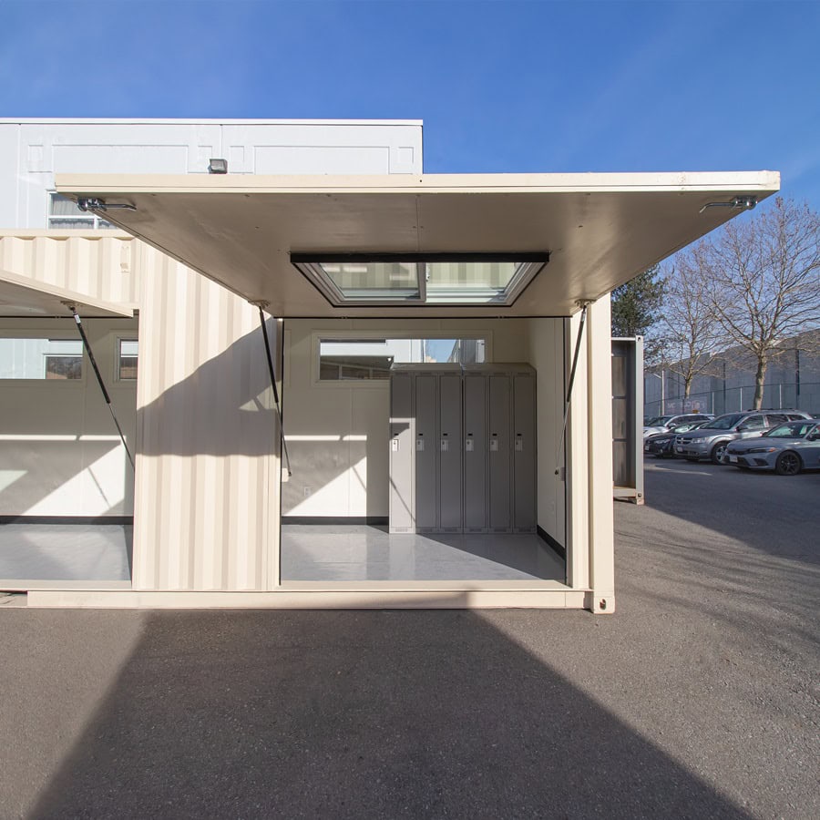 40&rsquo; Art Studio w/Flip up Doors - STARMAX Containers PTY. LTD