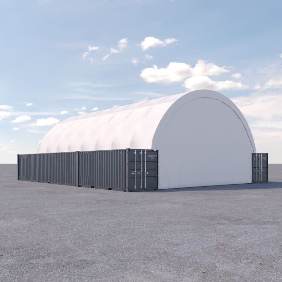 40&rsquo; x 60&rsquo; Container Shelter - STARMAX Containers PTY. LTD