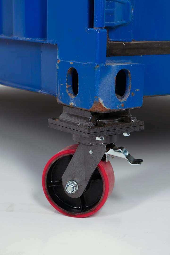 INSTA 8&rdquo; Container Swivel Caster - STARMAX Containers PTY. LTD