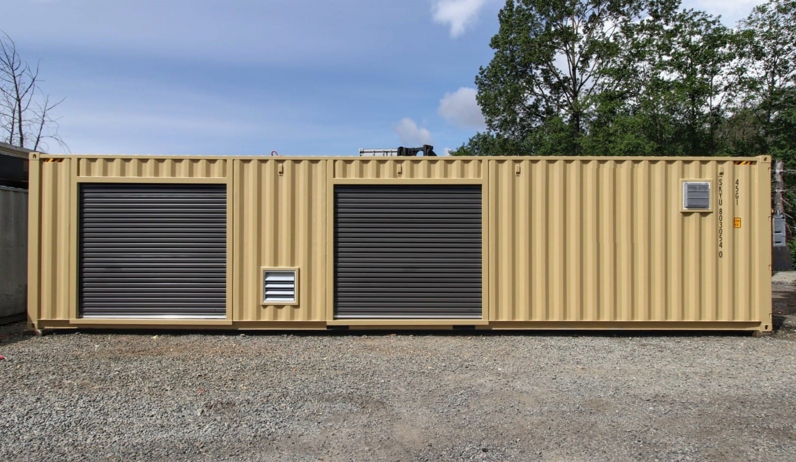 40&prime; Compressor Room - STARMAX Containers PTY. LTD