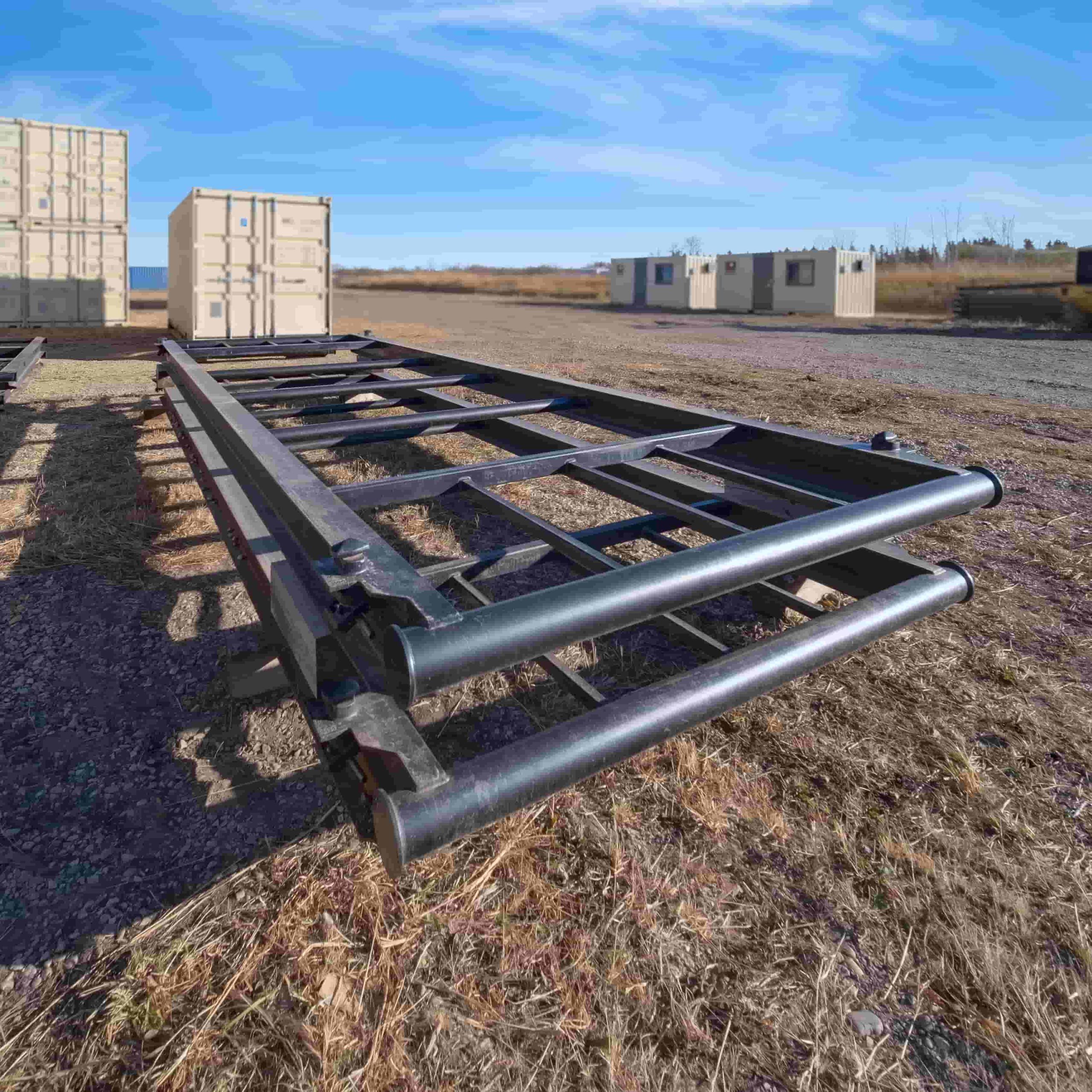 20&rsquo; Container skid w/ twist locks &ldquo;Non-Grated&rdquo; - STARMAX Containers PTY. LTD