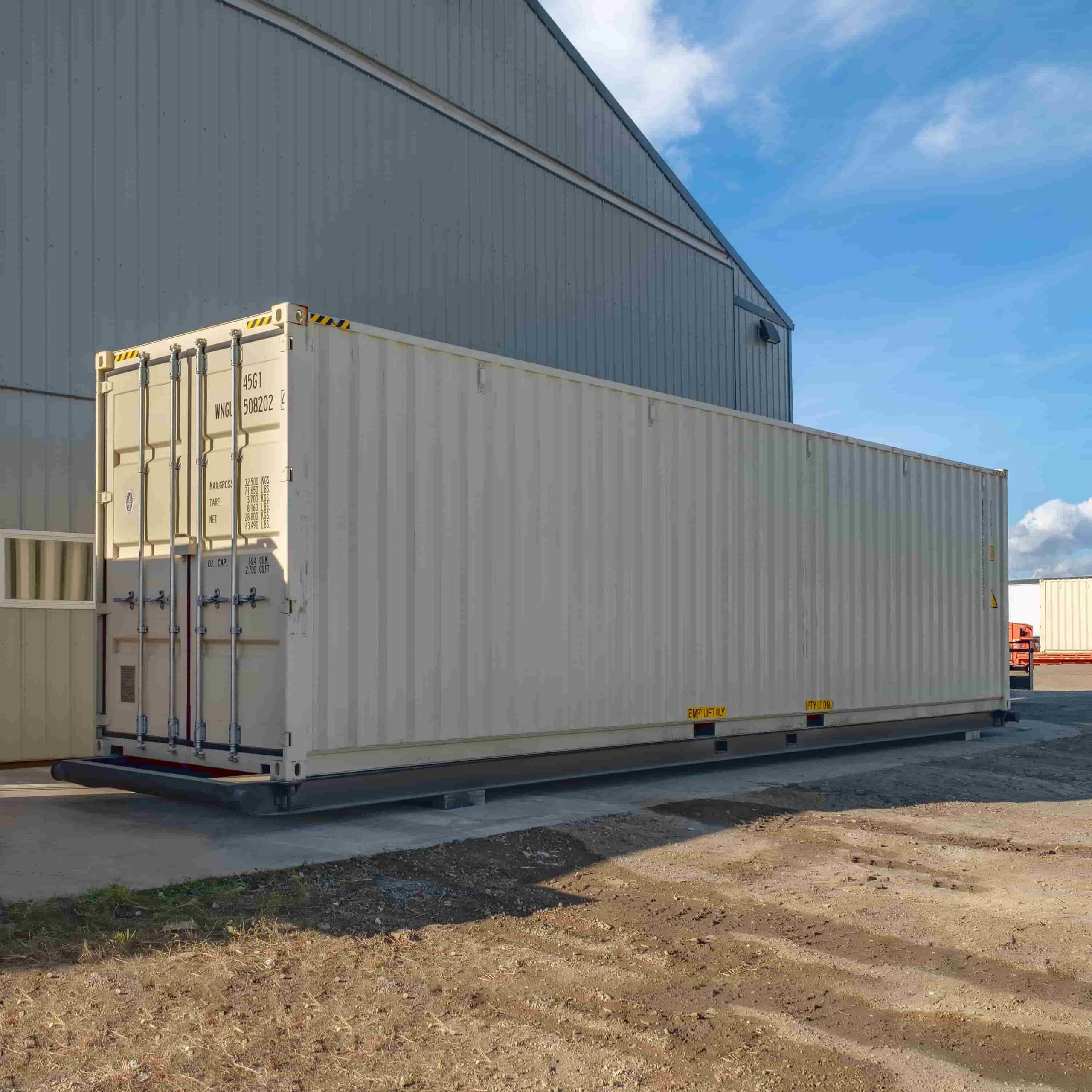 40&rsquo; Container skid w/ twist lock &ldquo;Non Grated&rdquo; - STARMAX Containers PTY. LTD