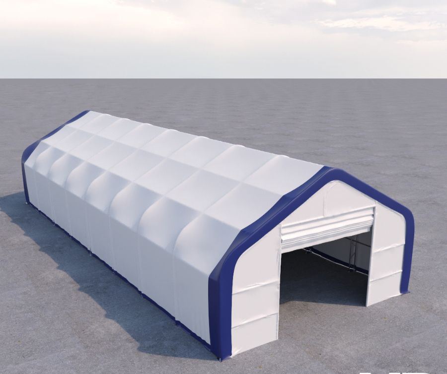 Dual Truss Storage Shelter (30&prime; x 80&prime; x 20&prime;) - STARMAX Containers PTY. LTD