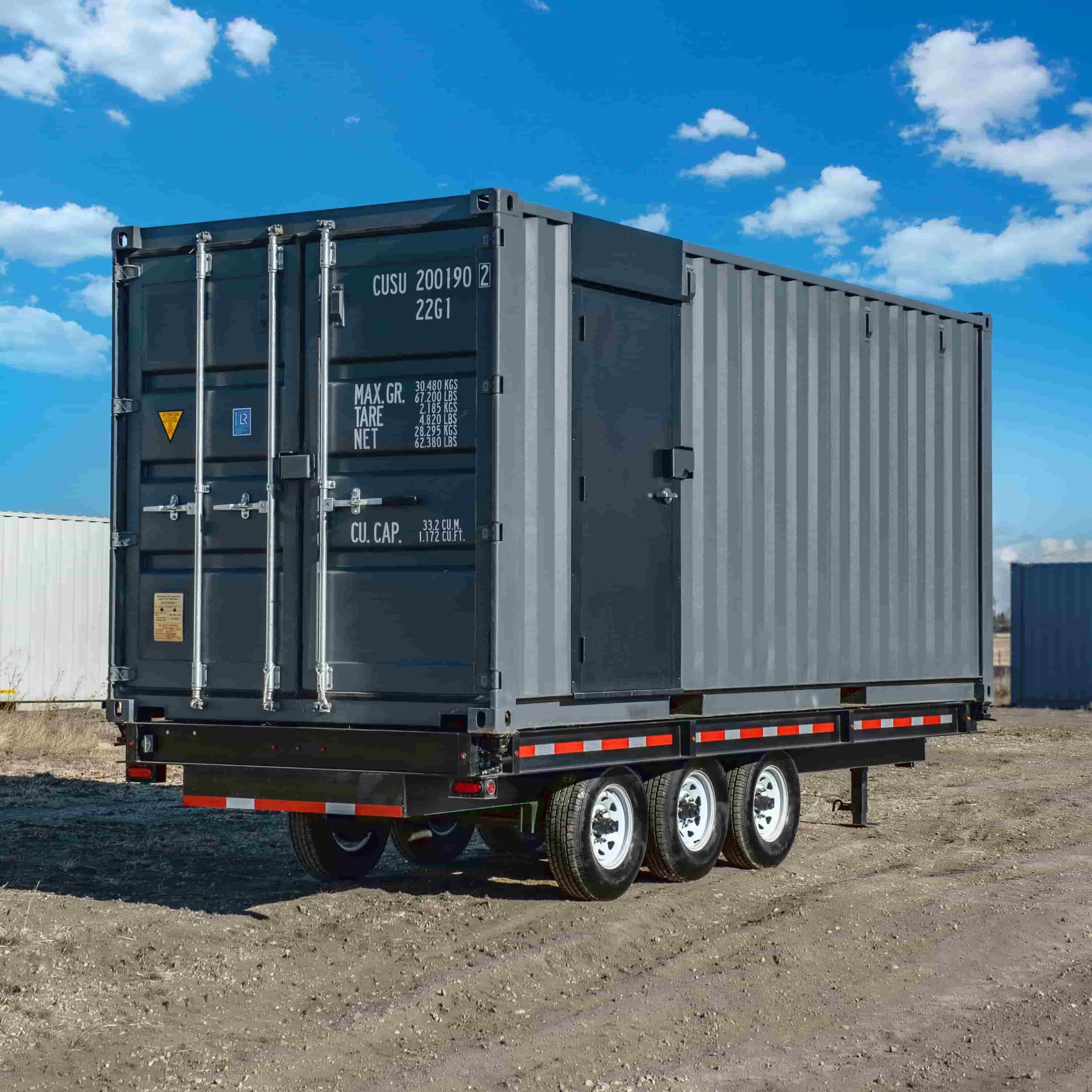 20&rsquo; Bumper Pull Container Chassis - STARMAX Containers PTY. LTD