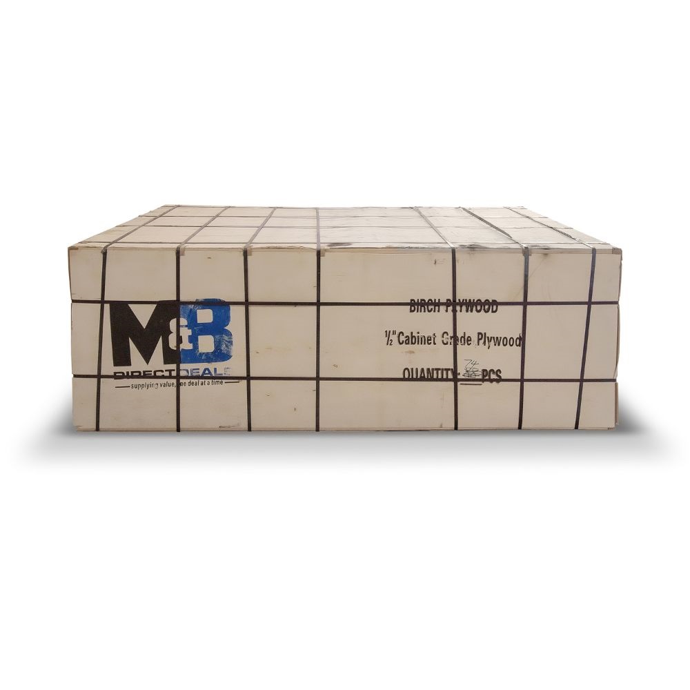 M&B | 1/2&rdquo; Cabinet Grade Birch Plywood - STARMAX Containers PTY. LTD