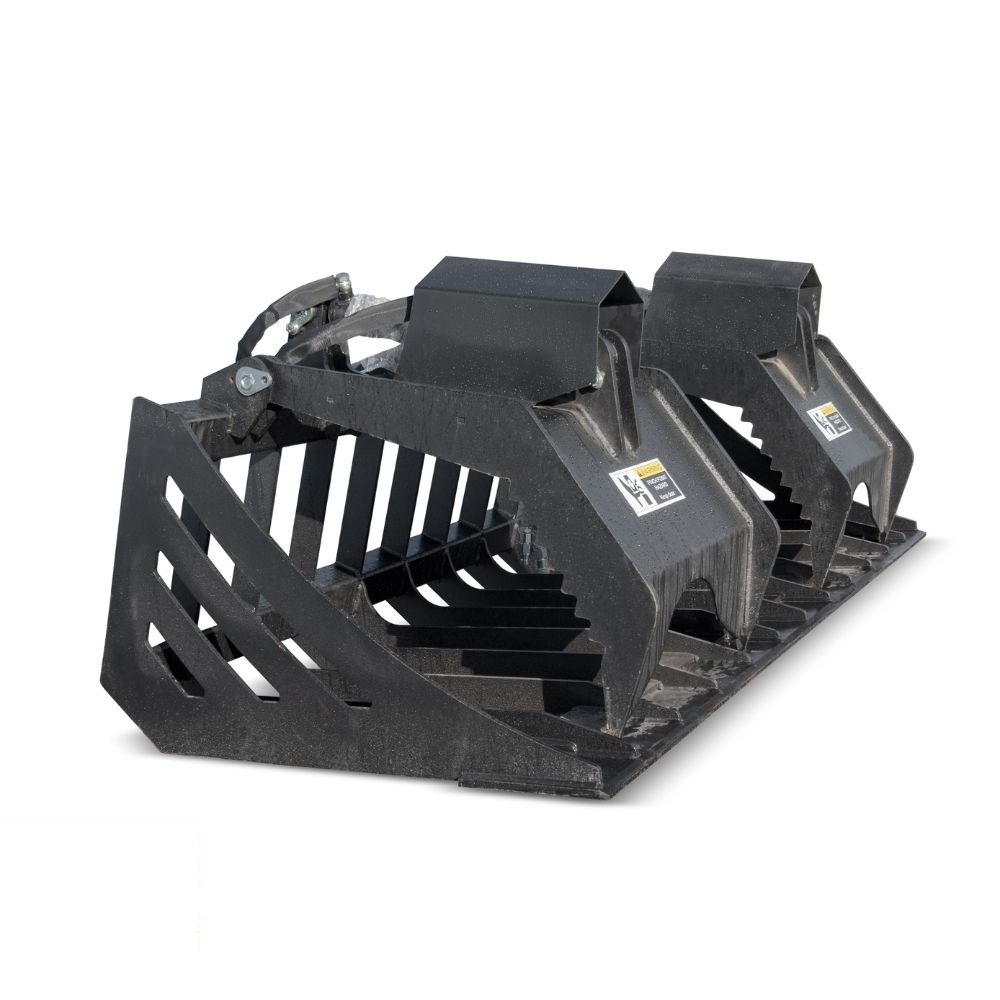 M&B | 72&Prime; Rock Grapple Bucket - STARMAX Containers PTY. LTD
