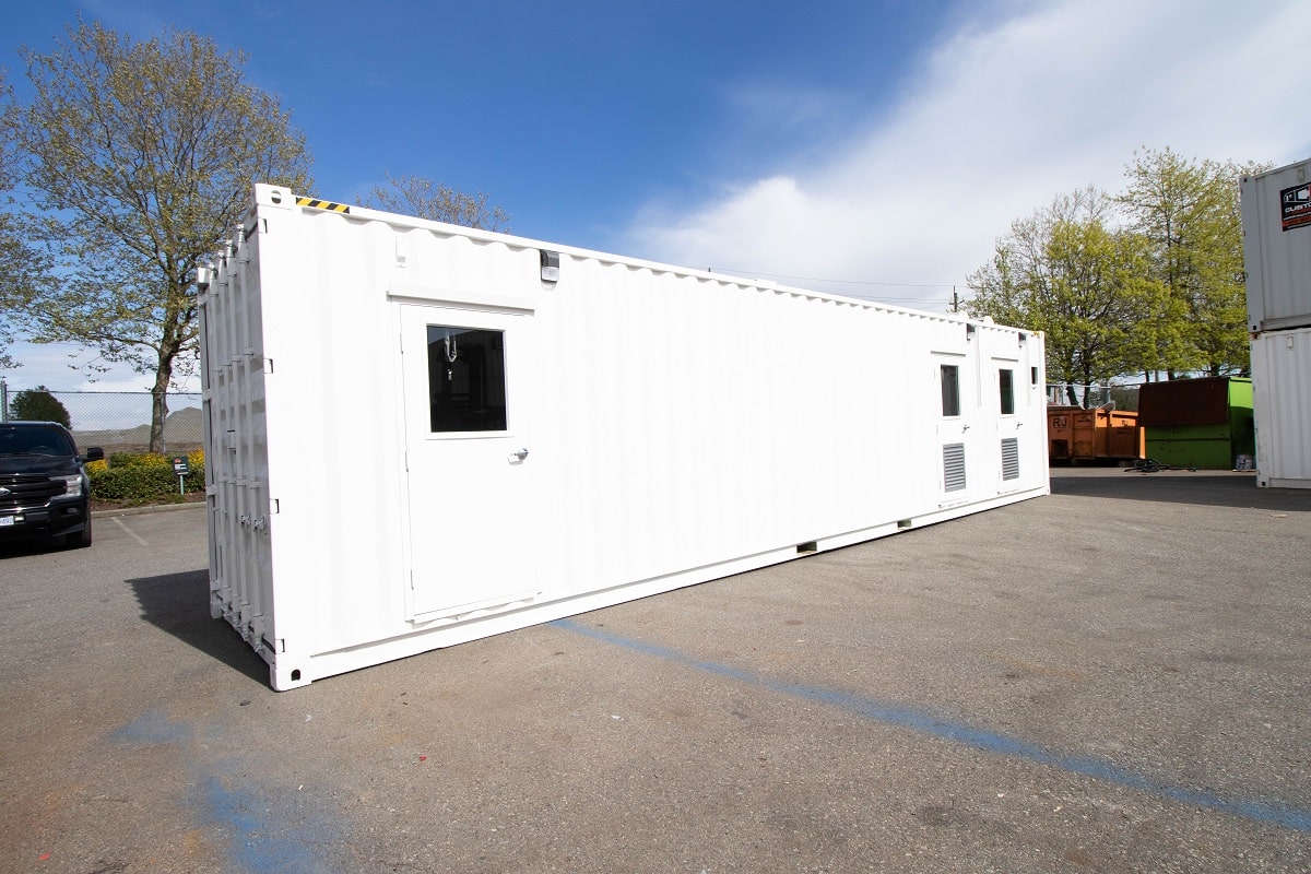 40&rsquo; Custom Mechanical Enclosure - STARMAX Containers PTY. LTD