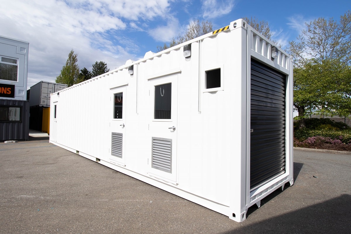 40&rsquo; Custom Mechanical Enclosure - STARMAX Containers PTY. LTD