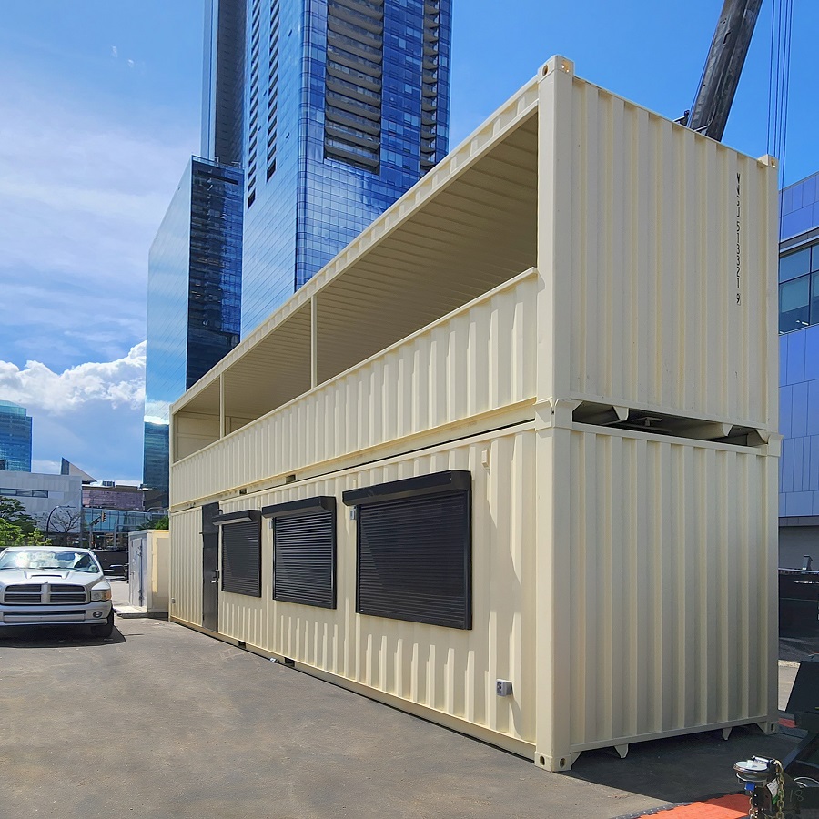 40&rsquo;HC VIP Area with Patio for the Oilers - STARMAX Containers PTY. LTD