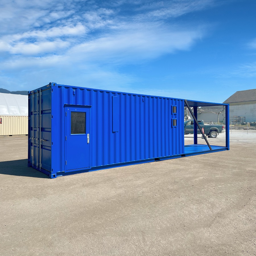 40&rsquo; Custom Equipment Enclosure - STARMAX Containers PTY. LTD