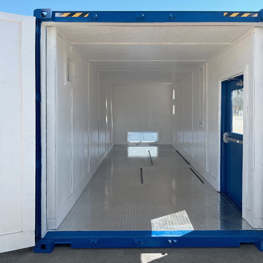 40&rsquo; Custom Equipment Enclosure - STARMAX Containers PTY. LTD