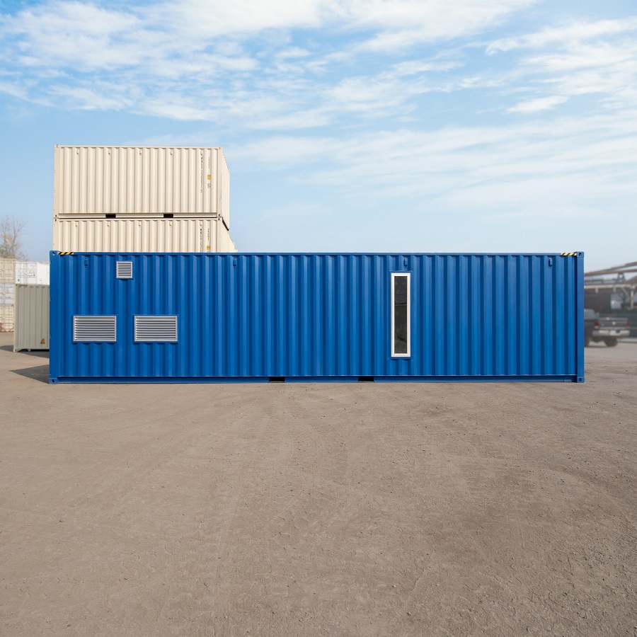40&rsquo; Custom Equipment Housing Unit - STARMAX Containers PTY. LTD