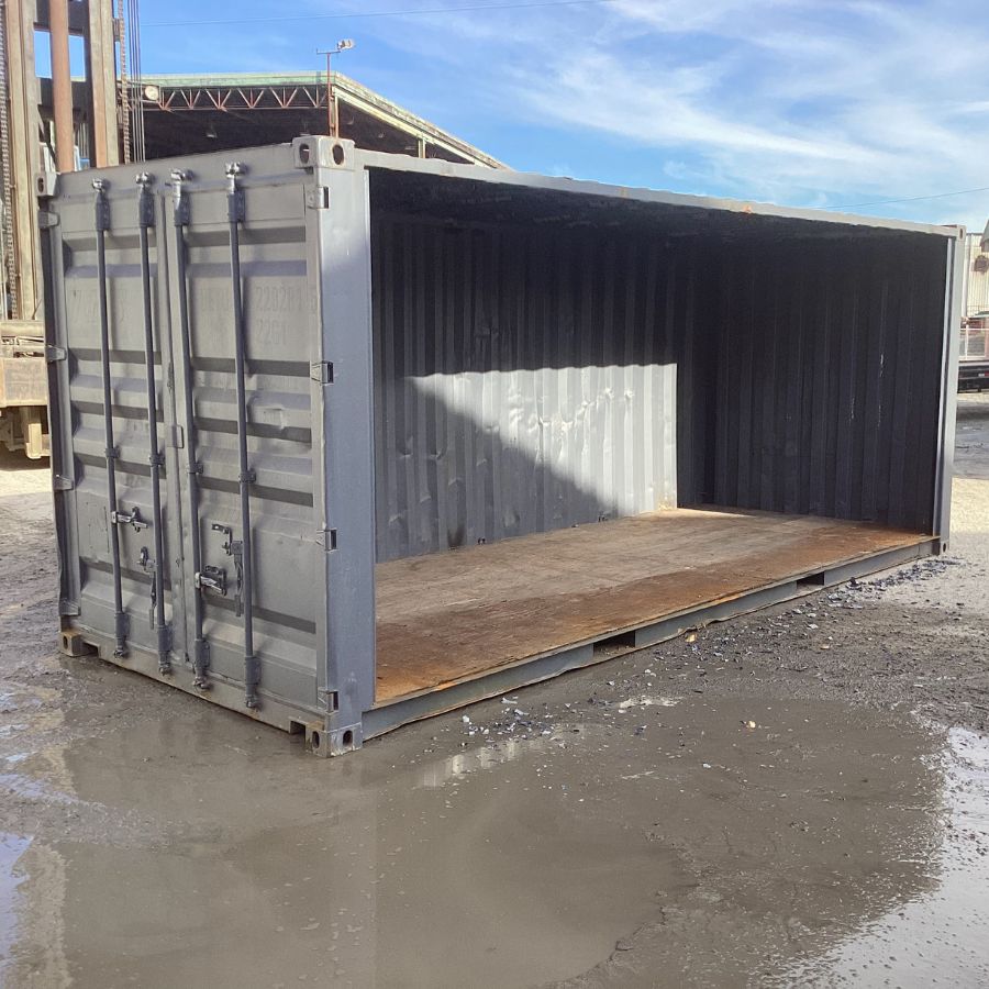 20&prime; Used &ldquo;Open-Face&rdquo; Shipping Container (Special) - STARMAX Containers PTY. LTD