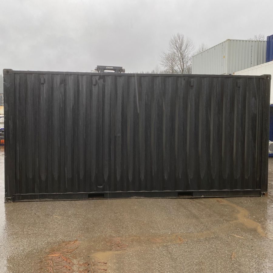 20&rsquo;HC New (1-Trip) Shipping Container &ndash; Painted Black - STARMAX Containers PTY. LTD