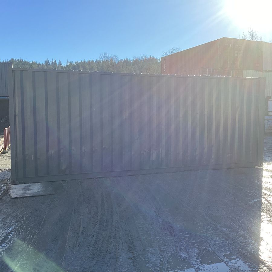25&rsquo;HC Used Shipping Container (Painted Slate Grey) - STARMAX Containers PTY. LTD