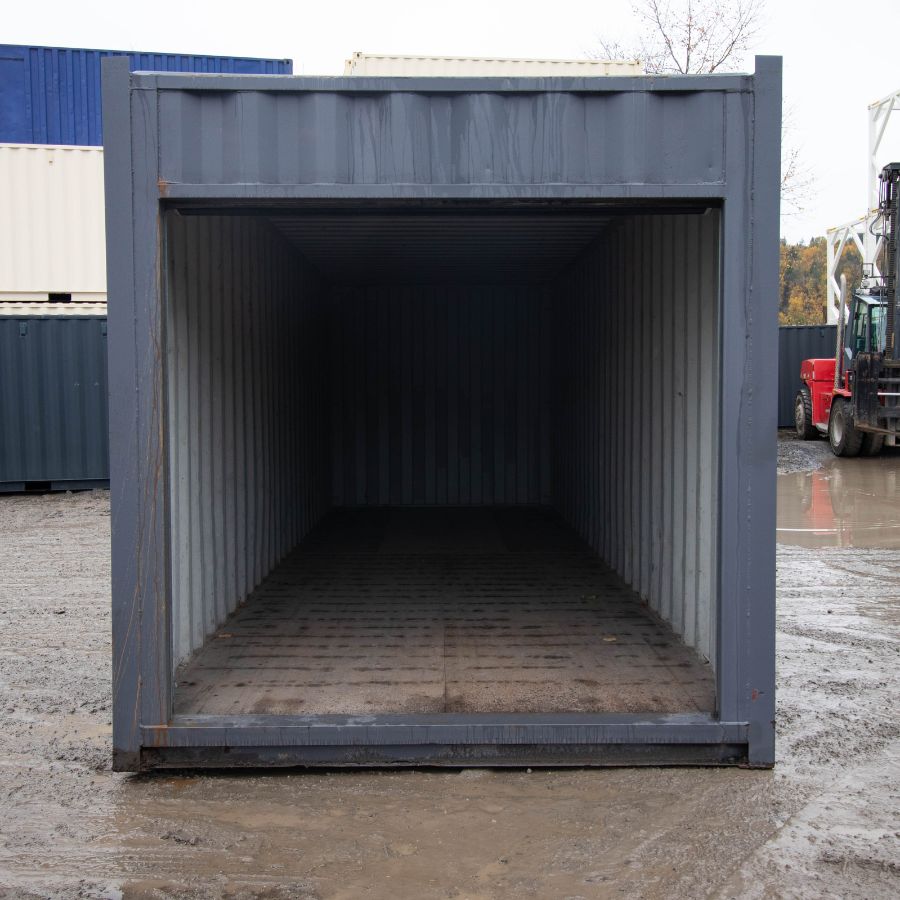 25&prime; Cut-Down Shipping Container w/Roll-Up Door - STARMAX Containers PTY. LTD