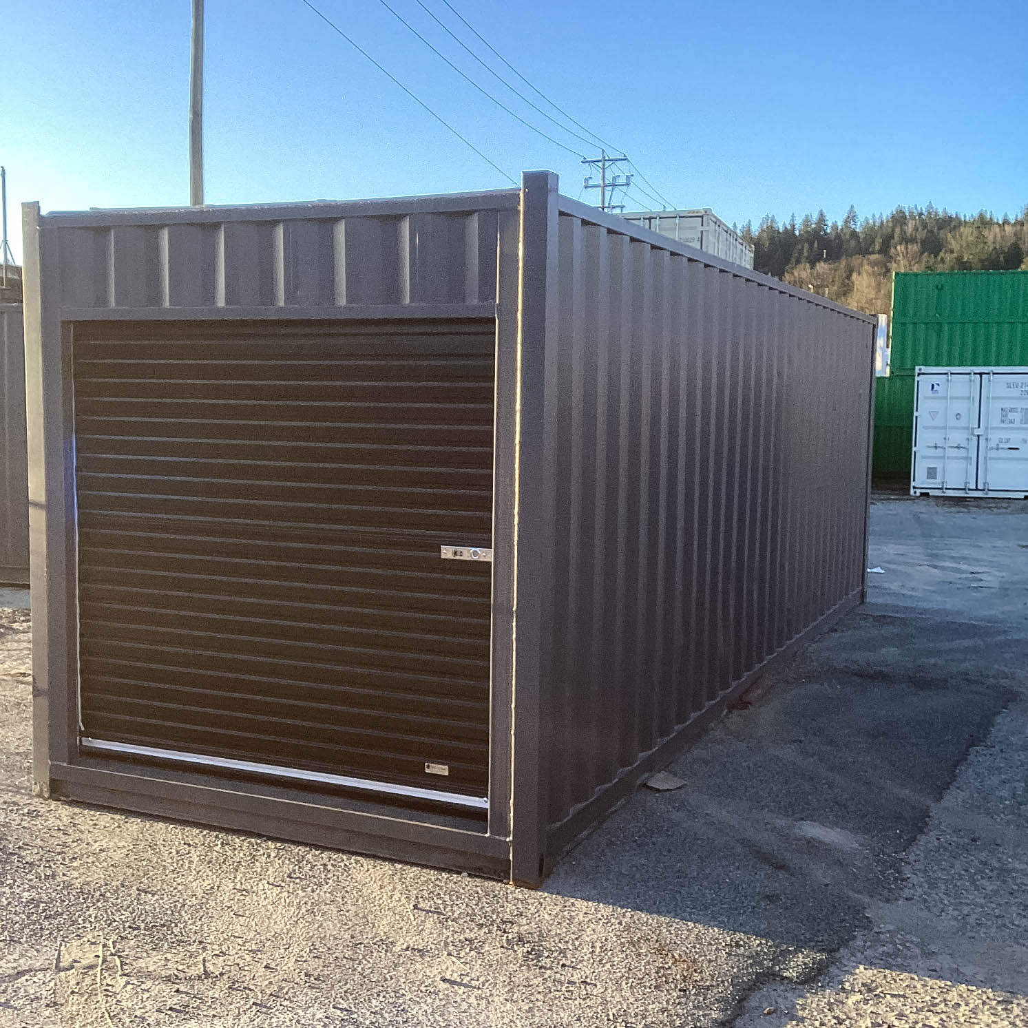 26&prime; Cut-Down Shipping Container w/Roll-Up Door - STARMAX Containers PTY. LTD
